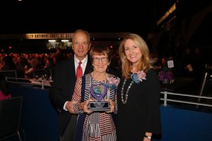 #7 Legacy Award honoree, the Ueberroth Family Foundation, represented by Peter and Ginny Ueberroth and Vick Booth 584