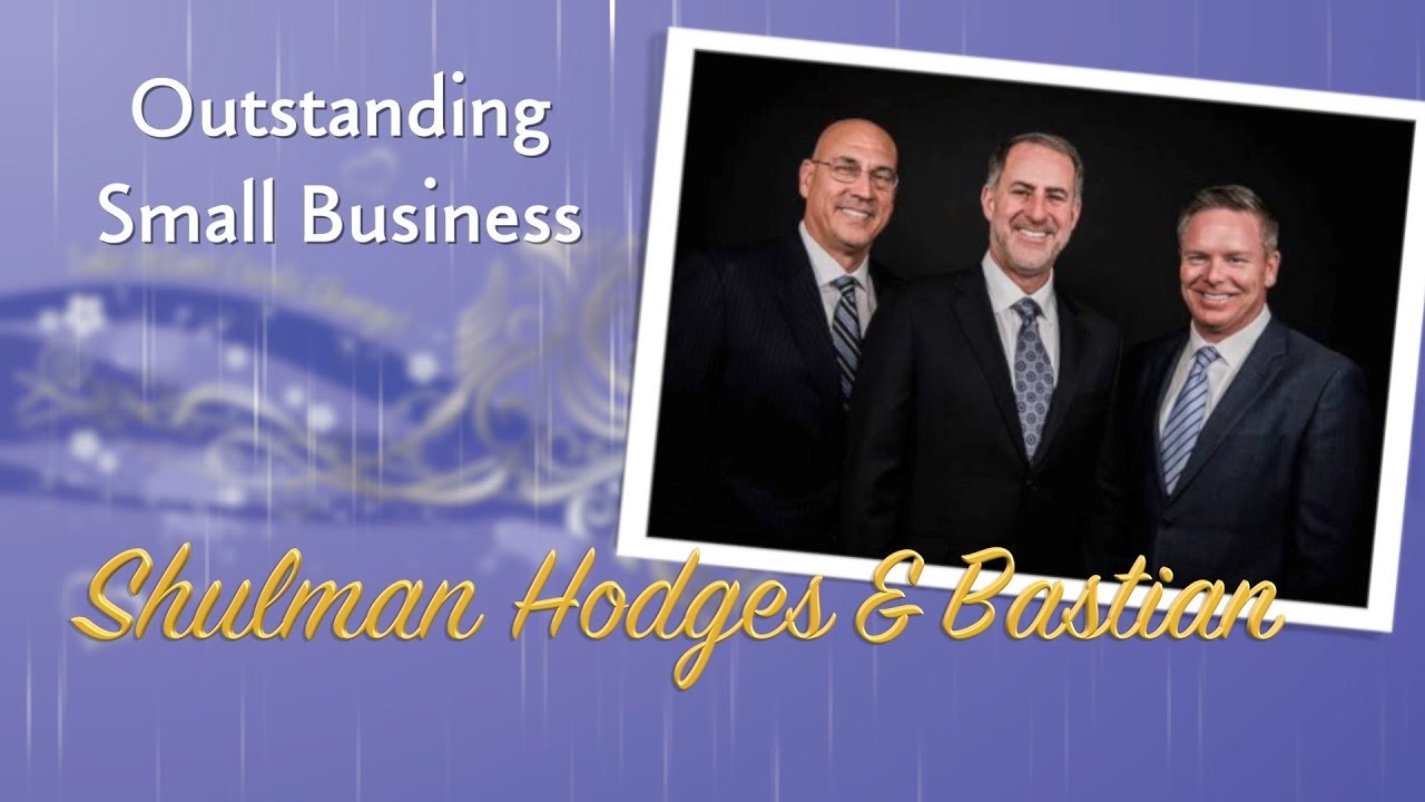 Outstanding Small Business - Shulman Hodges & Bastian