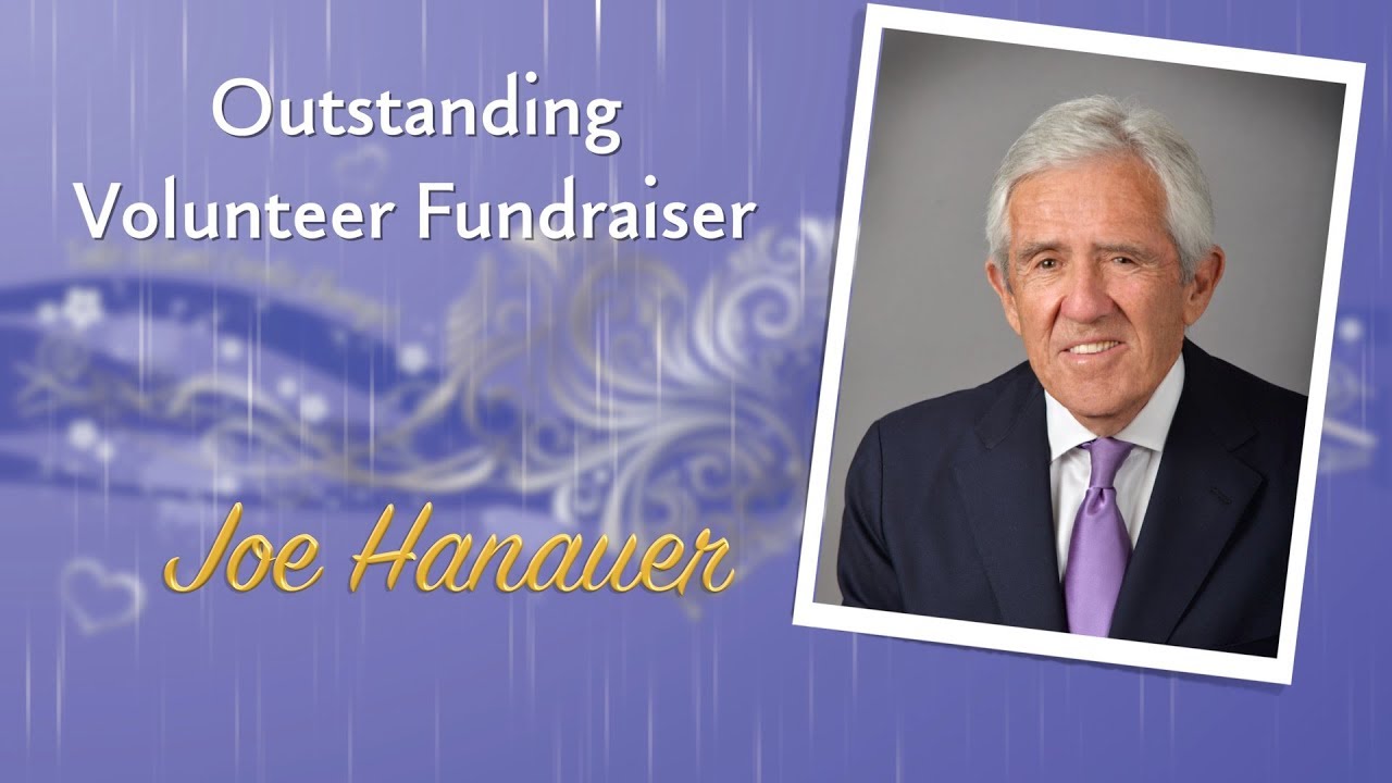 Outstanding Volunteer Fundraiser - Joe Hanauer